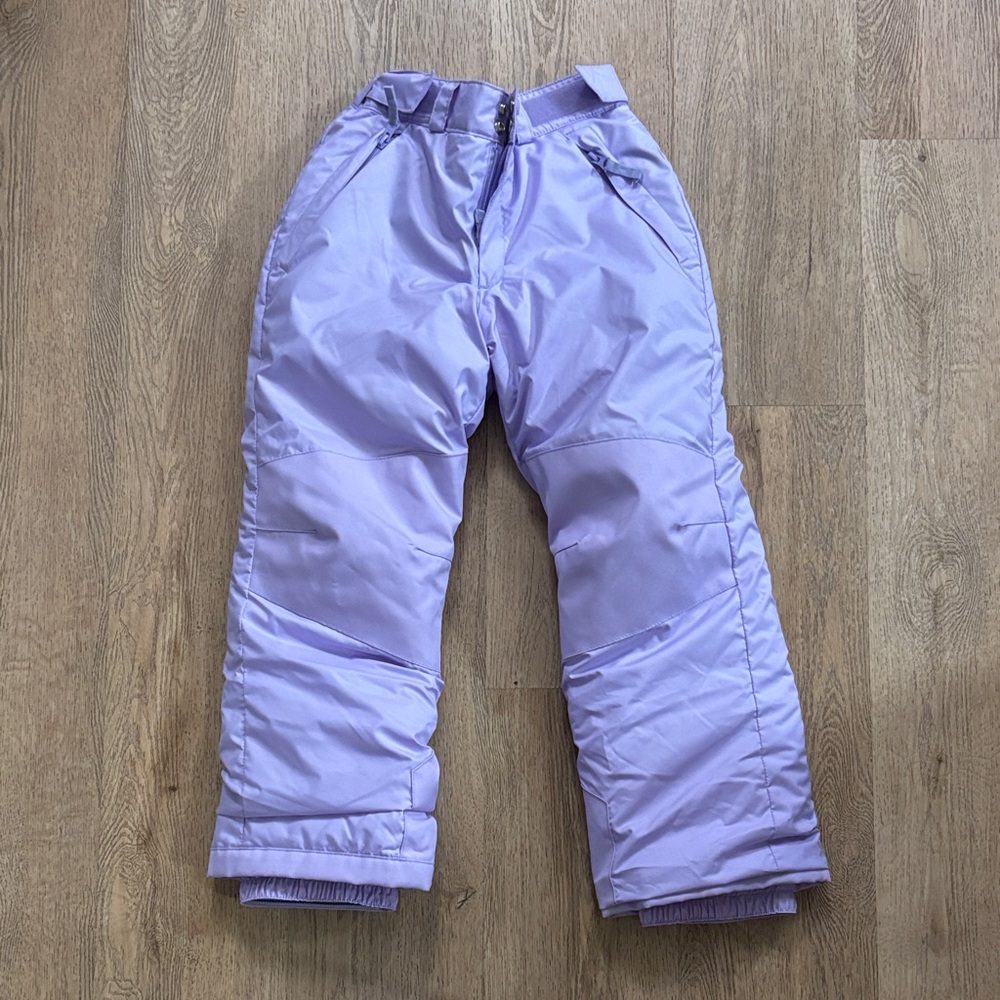 Kids Lilac Snow Pants